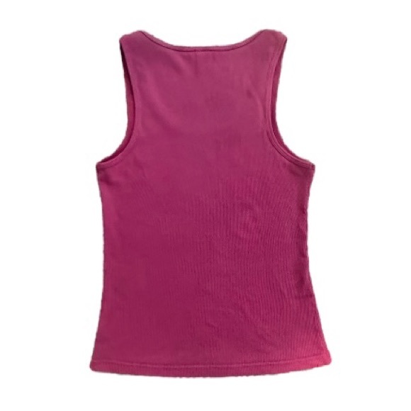 VINTAGE Kavio Hooters Tank Top Womens Size L Pink - Picture 2 of 7